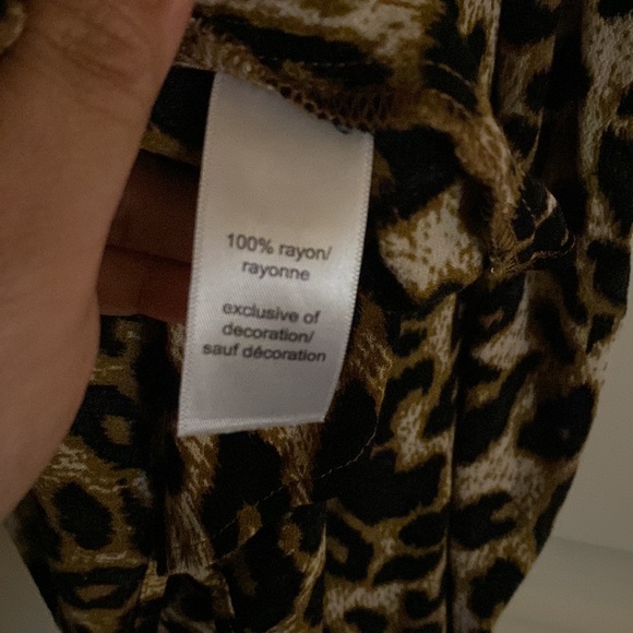 Plus size leopard print swing tank - Picture 4 of 6